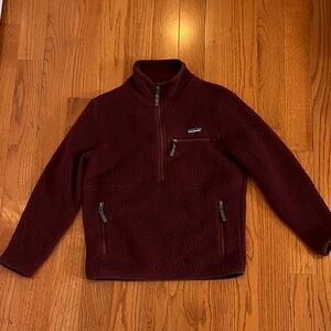 Patagonia Women's Burgundy Fleece Jacket